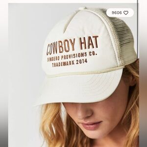 Free people x Sendero Provisions Co Cowboy Hat Trucker hat